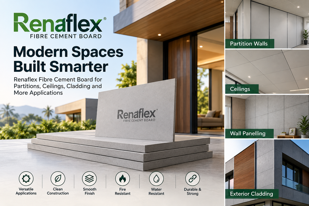 Renaflex fibre cement board